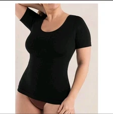 Shapermint All Day Every Day Short Sleeve Shaping T-Shirt Top Women Size 2XL NWT