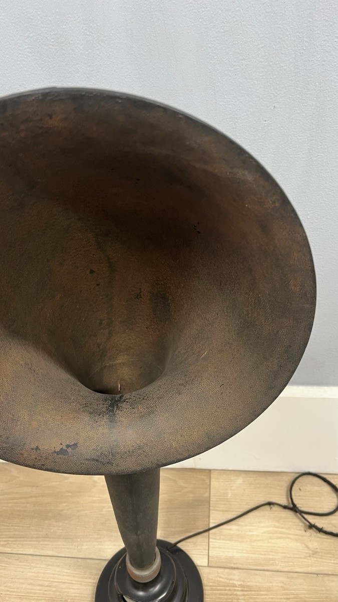 RCA Radiola UZ-1320 Horn Speaker 26”x12” • Antique Goose Neck