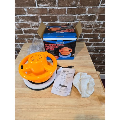 Chicago Electric Power Tools 10" Random Orbital Polisher Waxer - 45813