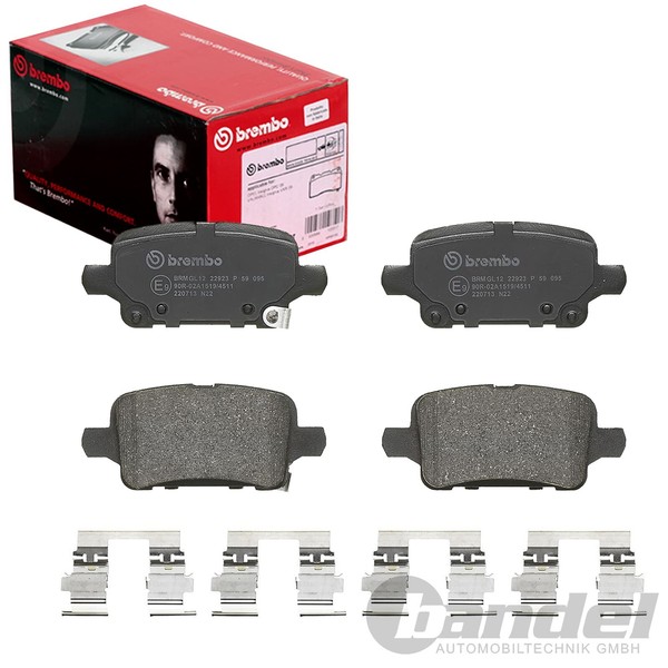 Brembo Prime Line BremsbelÄGe Hinterachse Passend FüR Opel Insignia | P 59 095-image