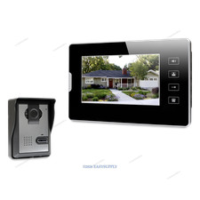7inch Video Door Entry Security Intercom with Touch Panel Monitor for Apartment