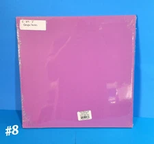 NEW 12x12 BAZZILL TEXTURED PAPER-GRAPE SLUSH Cardstock Scrapbook 25 Count CRAFTS
