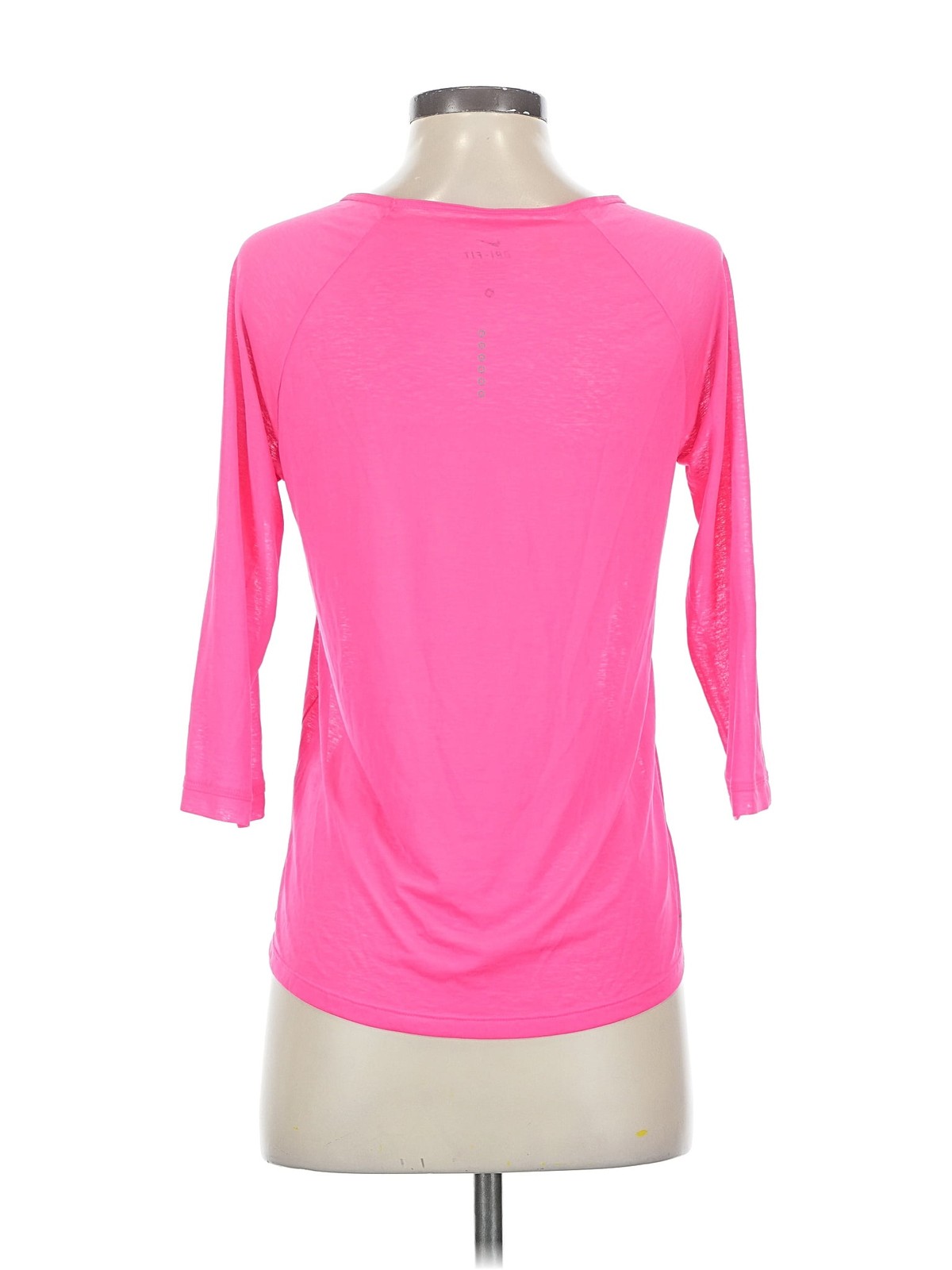 Nike Women Pink 3/4 Sleeve T-Shirt S thumbnail 2