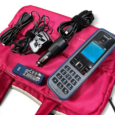 Inmarsat IsatPhone Pro Mobiles Kabelloses Satellitentelefon Blau Gebraucht