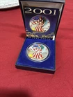 2001 1 oz Silver American Eagle Silver Bullion US Coin.