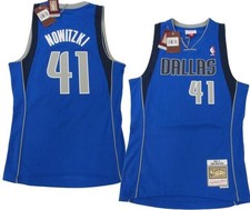 2010-11 Dirk Nowitzki Dallas Mavericks Mens Mitchell  Ness Swingman Jersey 135