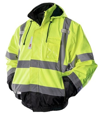 NEW NWOT  XL PACIFIC PPE Safety Vest Jacket Coat Reflective Waterproof Men s XL