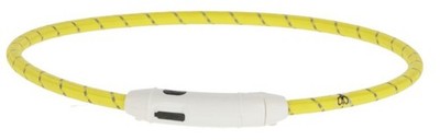 Kerbl Maxi Safe LED Dog Collar Yellow Nylon