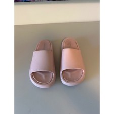 J.Slides Pink Beach Pink EVA Foam Platform Cushion Slide Sandals  Size 7