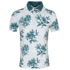 Travis Mathew Featherweight Magnolia Golf Men's Polo Shirt - Size Medium 37-39"