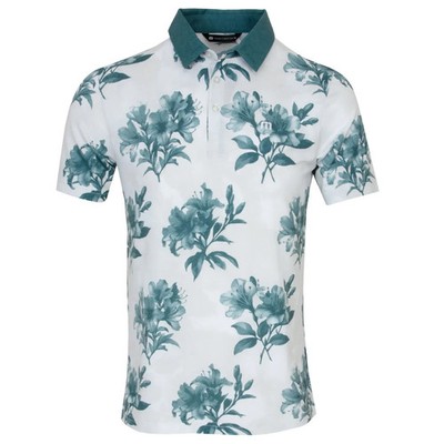 Travis Mathew federleichtes Magnolia Golf Herren Poloshirt - Größe Medium 37-39''