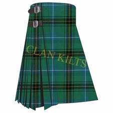 Scottish Traditional Henderson Ancient Handmade 8-yard Tartan Kilt For Men