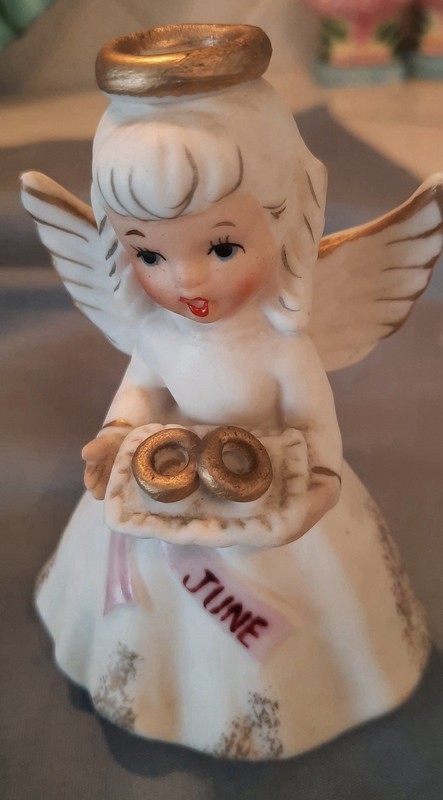 VINTAGE ANGEL OF THE MONTH JUNE WEDDING