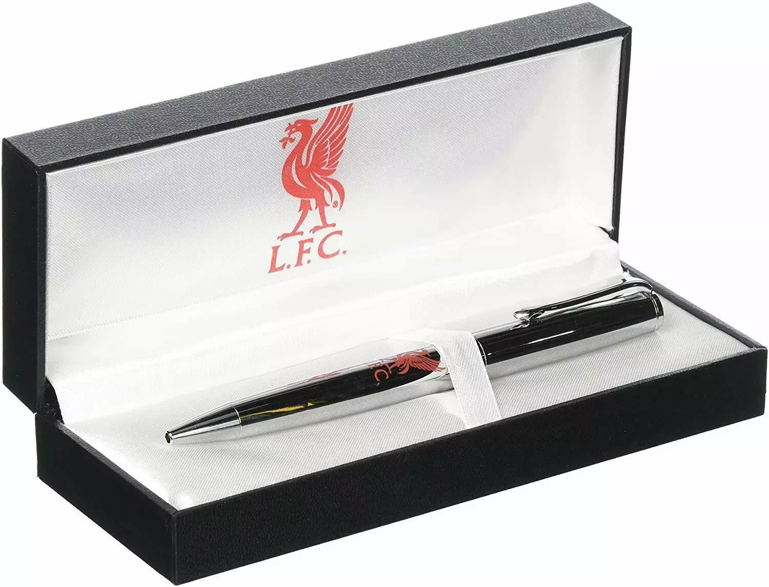 Liverpool FC Ball Point Pen Chrome Executive Office Fan Gift Official Licensed