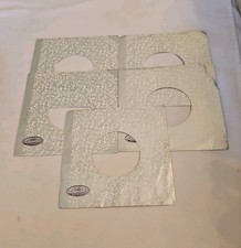 45 RPM 7" RECORD SLEEVES CO. SLEEVE 5 PACK SEE PHOTO Capitol Records SLV381