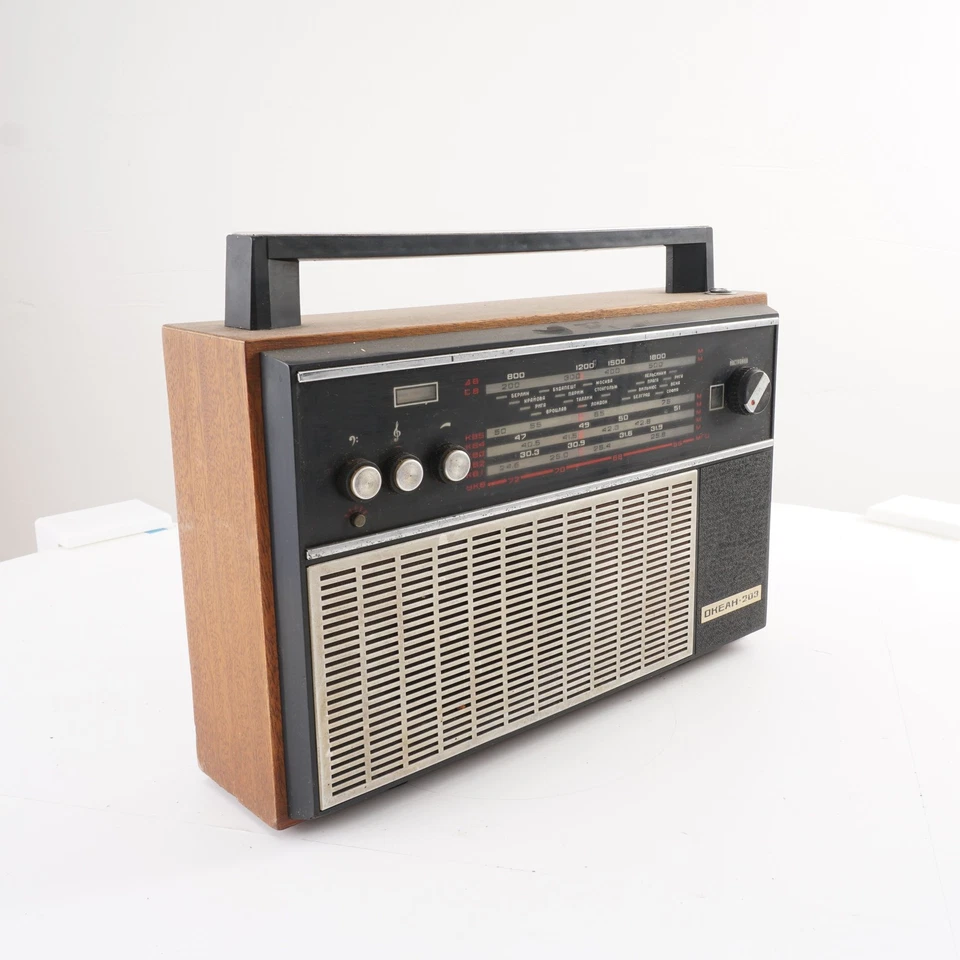 Minsk Radio Works; Okean {Океан} 203 1972 Soviet Union (UdSSR) Transistorradio - Bild 3 von 4