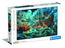 Clementoni - 36530 Collection Puzzle Pirates Battle - Jigsaw Puzzle 6000 Piec...