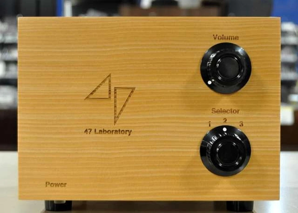 47 Laboratory Model 4754 Stereo Integrated Amplifier Natural Wood Case Japan NEW - Image 2 of 4