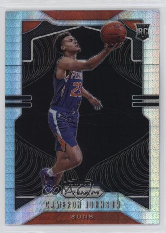 2019-20 Panini Prizm Rookie Hyper Prizm Cameron Johnson #257 jg5