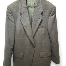 Vintage EVAN-PICONE Mens Wool Blazer Jacket 100 Pure Wool Made in USA
