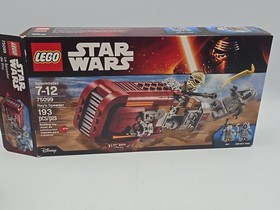 LEGO Star Wars Rey&rsquo;s Speeder 75099 Complete w/ Box & Manual + Minifigures