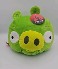 Angry Birds Jay Franco Green Pig Plush Pillow 10  - NWT