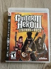 TESTED PlayStation 3 PS3 Game GUITAR HERO III LEGENDS OF ROCK  in Case