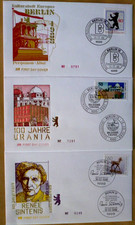 Berlin FDC Ersttagsbriefe MI.-Nr. 800, 804 und 805 (A054)