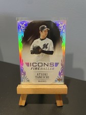 Atsuki Taneichi 2020 BBM Icons NPB Fireballer #FP04 HOLO Foil 35/60 WBC 種市 篤暉