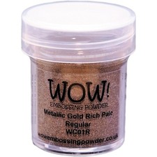 Wow Embossing Powder WOW Embossing Powder 15ml-Gold Rich Pale
