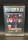 2023-24 Panini Megacracks La Liga - Lamine Yamal #108 (RC) BGS 8 With BAS Auto!