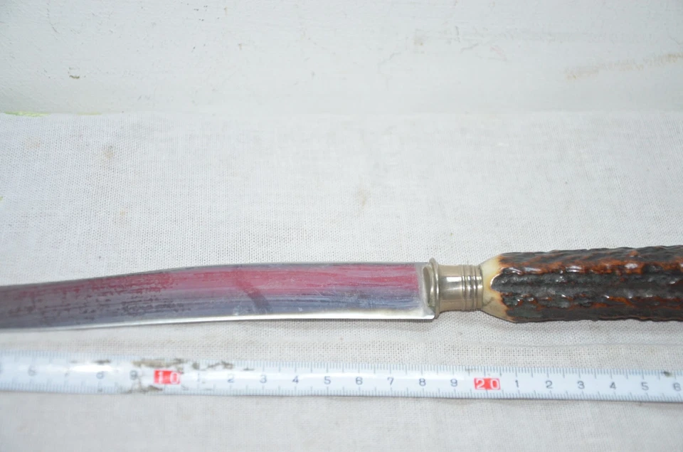 Vintage Messer mit Horngriff - Bild 4 von 4