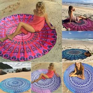 Boho Tapestry Large Wall Hanging Mandala  Hippie Bedspread Throw Beach Towel Mat