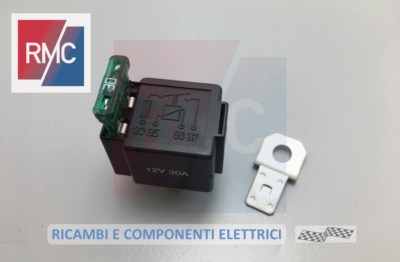 Mini Micro Rele Rel&egrave; Relay Auto 12V 30A 4 Pin Piedini Contatti Per Fiat Lancia