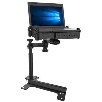 RAM Custom No-Drill Laptop Mount for 2020-2025 Ford Explorer, 2021-2024 Bronco