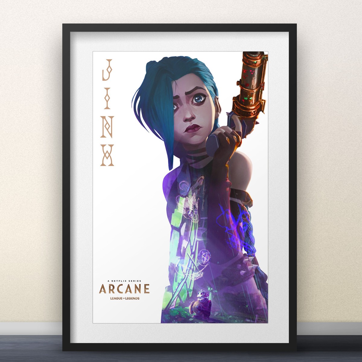 Jinx Arcane Poster 11x17
