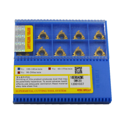 10pcs 16ER8ACME SMX30 Threading inserts 16ER insert