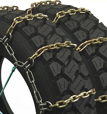Titan Alloy Square Link Tire Chains Dual CAM On Road Ice/Snow  265/70-17