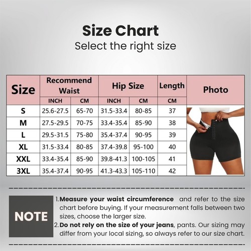 Sweat Sauna Shorts Body Shaper Pants Women Neoprene Waist Trainer Weight Loss - Picture 10 of 10