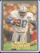 Barry Sanders - 1995 Fleer Ultra Football #10...