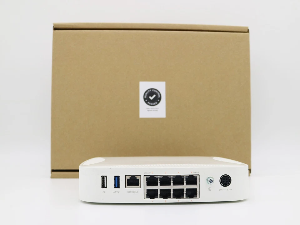 HPE Aruba 7008-US WLAN Mobility Controller JX928A 150W 8-GigEthernet PoE+ 1Y-WTY - Image 3 of 4