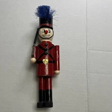 Christmas Soldier Nut Cracker  10 “ Handmade