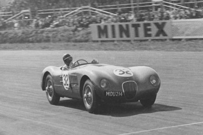 Jaguar C Type , Duncan Hamilton 1951 Auto 4x6 Foto