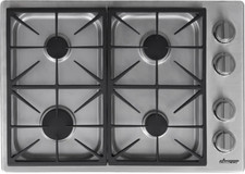 Dacor Heritage 30" Stainless Steel 4 Burner Pro Gas Cooktop - HDCT304GSNGH