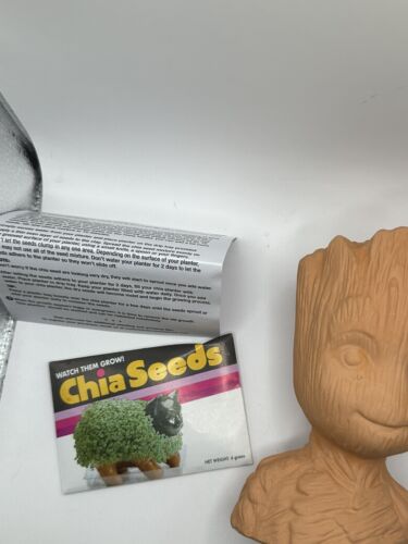 Guardians Of The Galaxy Chia Pet (Groot) GOTG Collectibles Collect Marvel - Picture 1 of 6