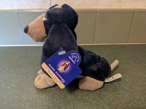 Applause Hush Puppies Bean Bag Plush Basset Hound Dog 5 In - Picture 2 of 8