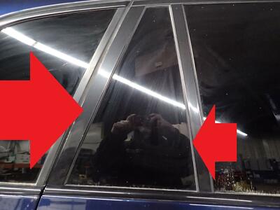 07 08 09 10 11 12 13 BMW X5 Right Rear Vent Window Glass w/privacy tint, OEM