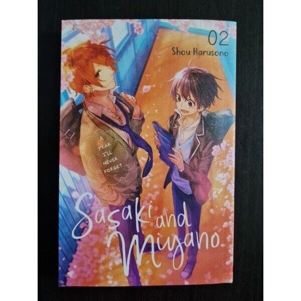 Sasaki And Miyano Shou Harusono Manga Volume 1-4 English Version Comic