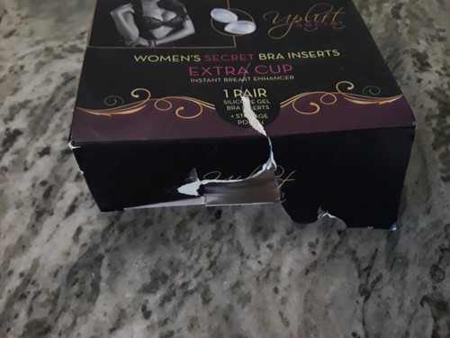 Uplift Secret Silikon Gel BH-Einlagen sofortige Brustvergrößerung & Etui L offene Box - Bild 2 von 10