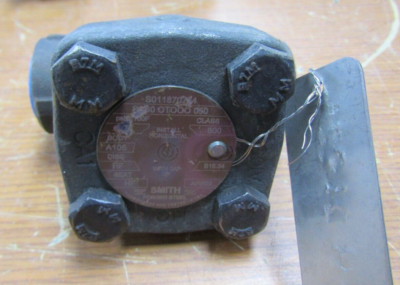  NEW SMITH 1/2'' CHECK VALVE 1/2'' 800 LHZ A105NLC SC80 OTOOO 050